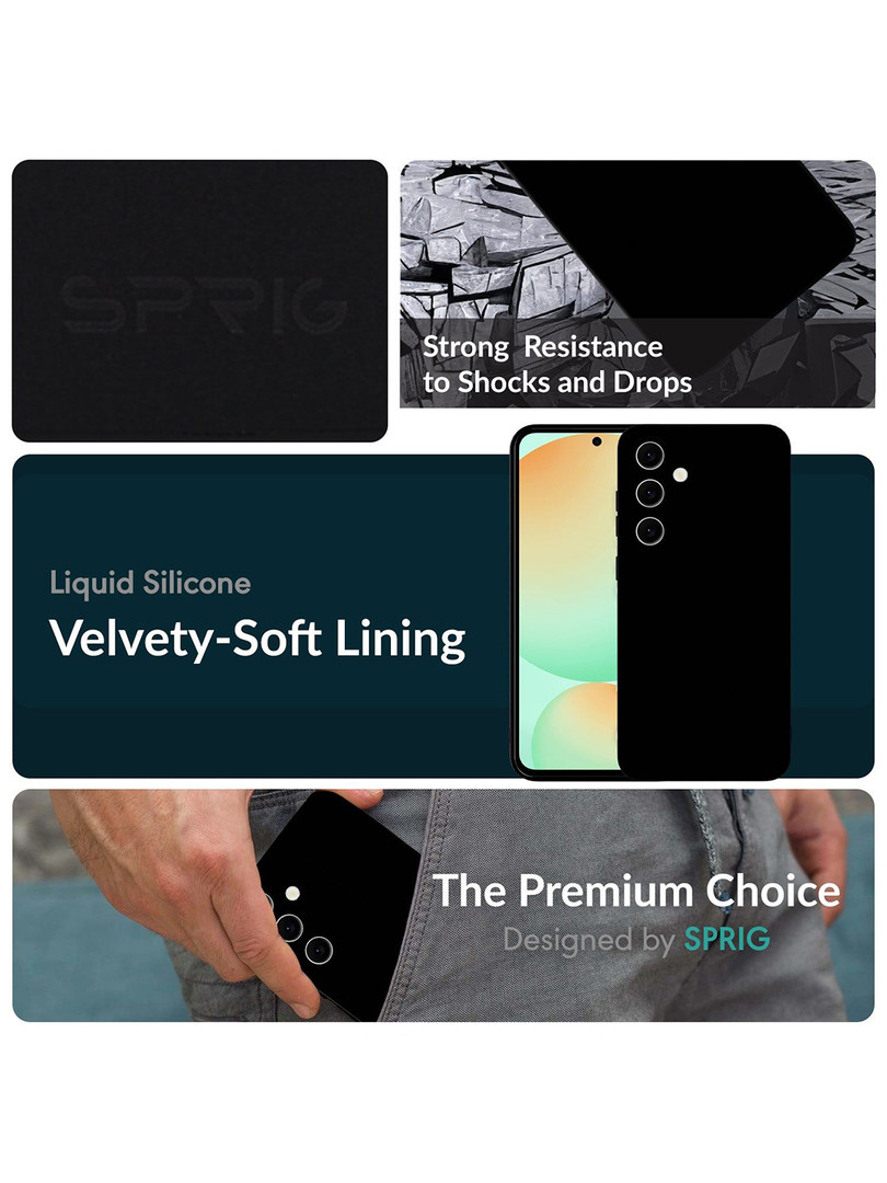 SPRIG Samsung Galaxy S24 TPEE Back Cover